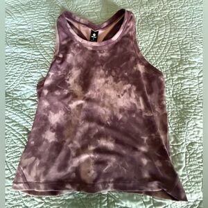 Mauve tie dye Tank Top size small